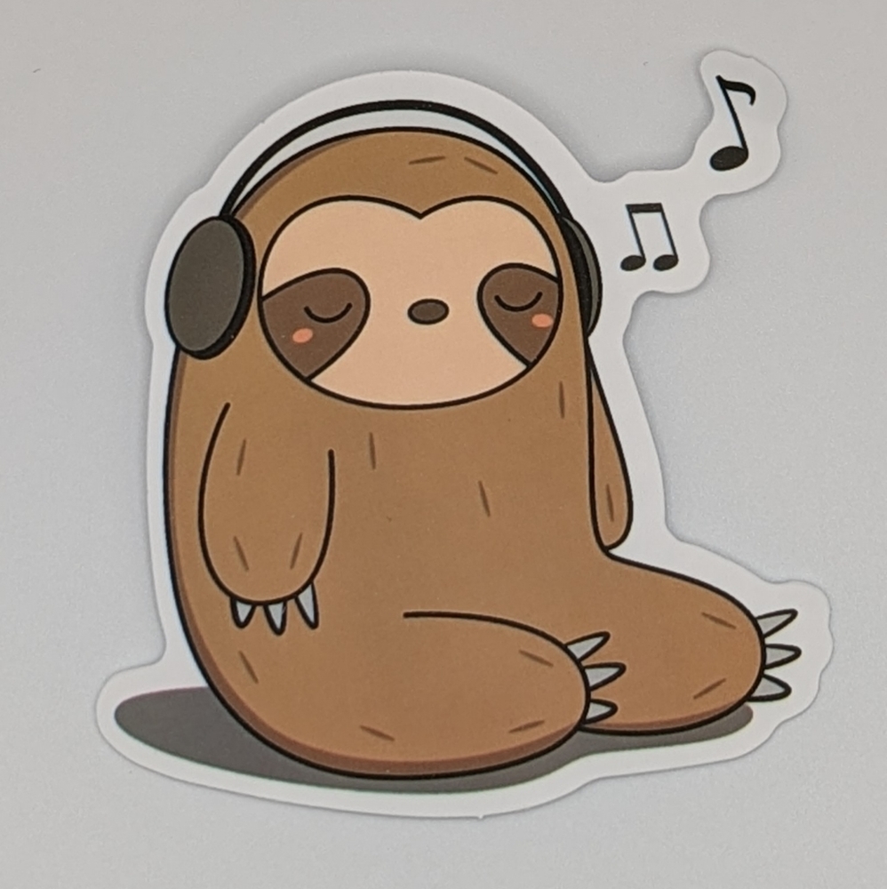 Sloth Sticker - Picture 1 of 2